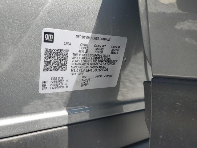 2025 BUICK ENVISTA PR KL47LAEP4SB169005