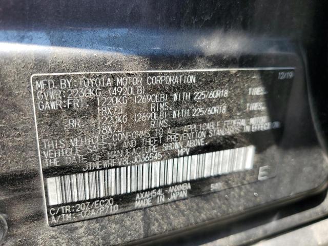 2020 TOYOTA RAV4 XSE JTMEWRFV8LJ036545