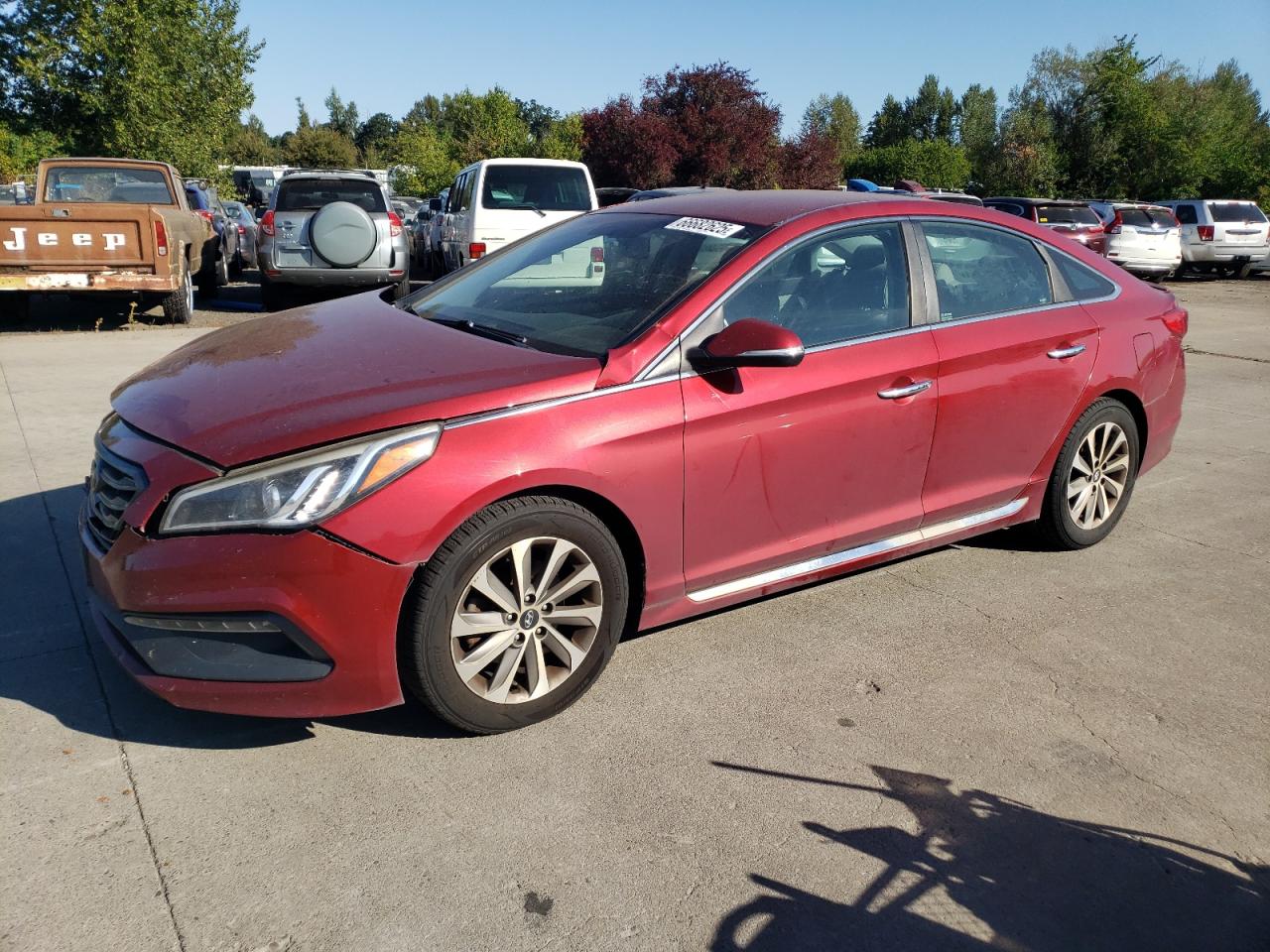 Lot #3267074679 2015 HYUNDAI SONATA SPORT
