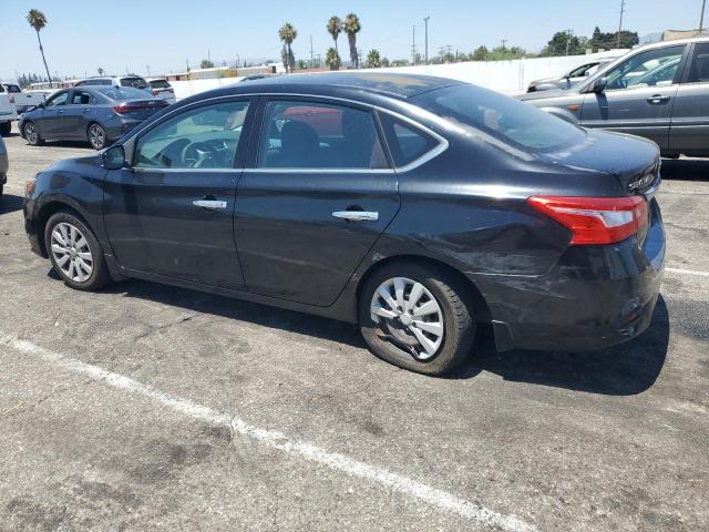 NISSAN SENTRA S 2017 black  gas 3N1AB7AP6HY335559 photo #3