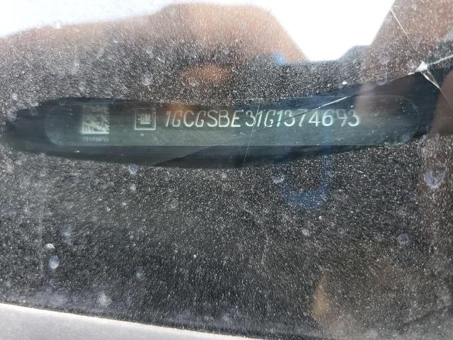 2016 CHEVROLET COLORADO 1GCGSBE31G1374693