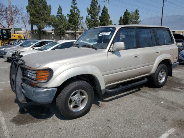 TOYOTA LAND CRUIS 1991 tan 4dr spor gas JT3FJ80W5M0005960 photo #1