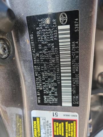2020 TOYOTA CAMRY LE - 4T1C11AK7LU985177