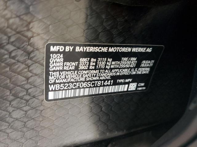 2025 BMW IX XDRIVE5 WB523CF06SCT81441