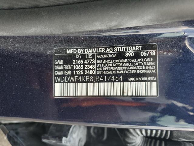 2018 MERCEDES-BENZ C 300 4MATIC WDDWF4KB8JR417464