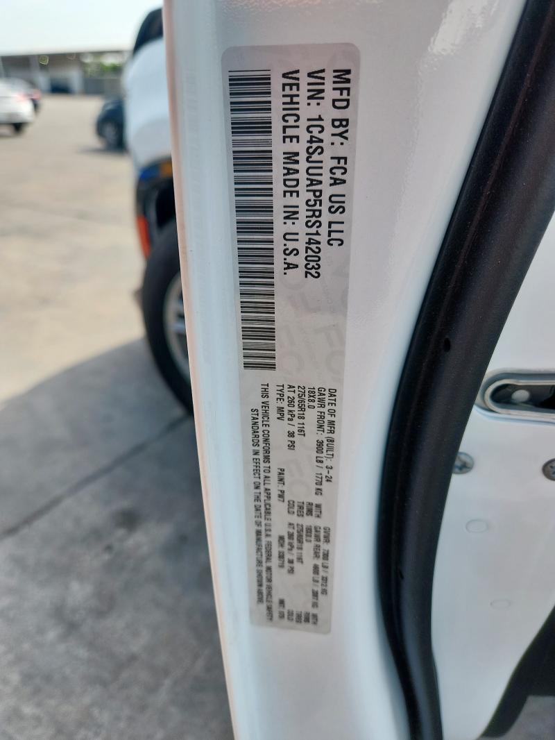 2024 JEEP WAGONEER S - 1C4SJUAP5RS142032