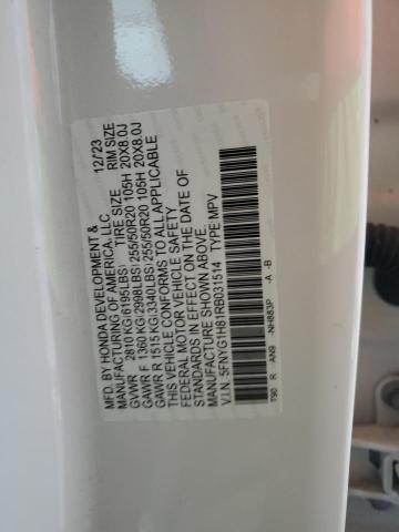 2024 HONDA PILOT ELIT 5FNYG1H81RB031514