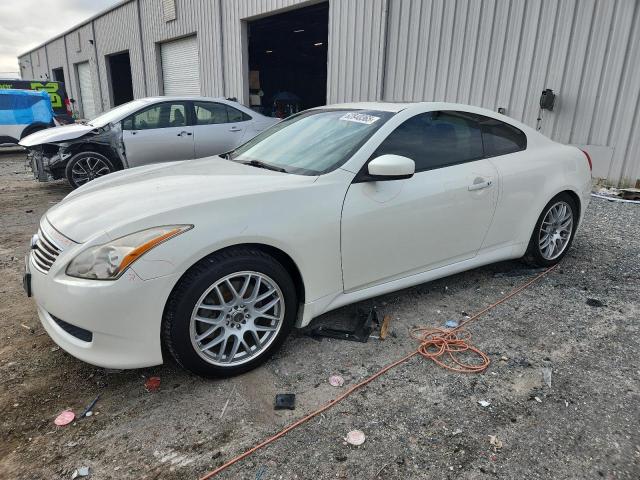 INFINITI G37 BASE 2008 white  gas JNKCV64E58M129636 photo #1