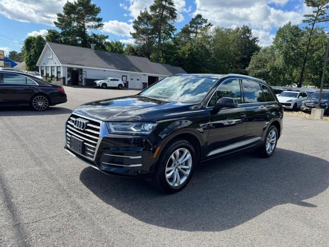 AUDI Q7 PREMIUM 2017 black  gas WA1AHAF78HD048321 photo #1