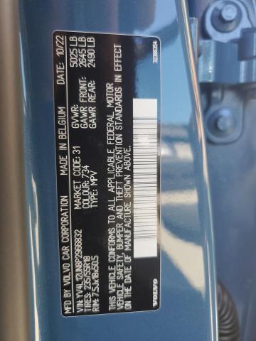 2023 VOLVO XC40 PLUS YV4L12UN8P2966832