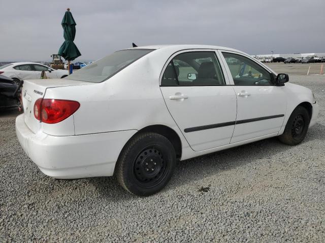 TOYOTA COROLLA CE 2005 white  gas JTDBR32E452057242 photo #4