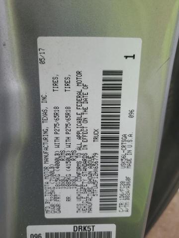 2017 TOYOTA TUNDRA DOU 5TFUW5F12HX656779