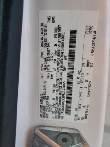 2015 FORD ESCAPE SE - 1FMCU0GX2FUA22065