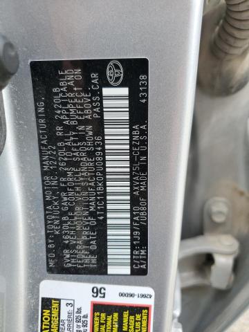 2023 TOYOTA CAMRY LE 4T1C11BK0PU089436