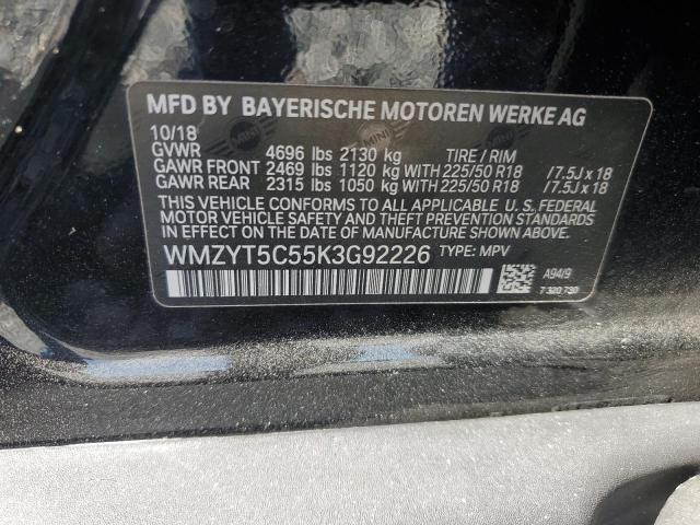 2019 MINI COOPER S C WMZYT5C55K3G92226