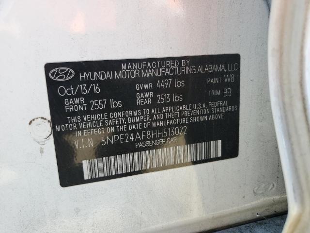 2017 HYUNDAI SONATA SE - 5NPE24AF8HH513022