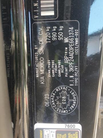 2023 KIA FORTE LX 3KPF24AD3PE661374
