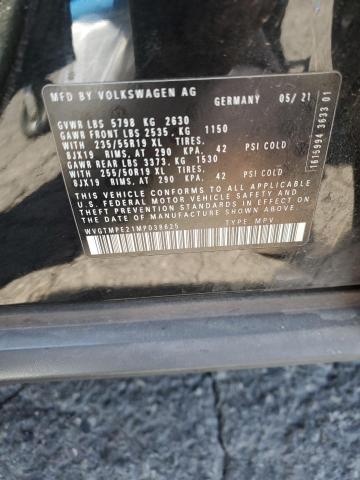 2021 VOLKSWAGEN ID.4 PRO S WVGTMPE21MP038625