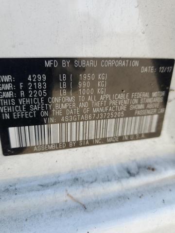 2018 SUBARU IMPREZA PR 4S3GTAB67J3725205