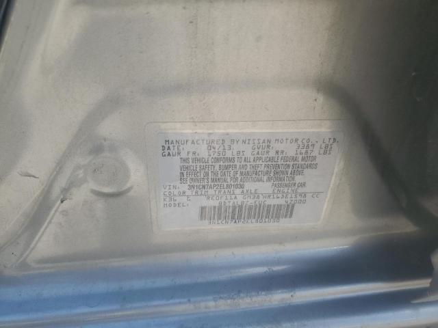 2014 NISSAN VERSA S - 3N1CN7AP2EL801030