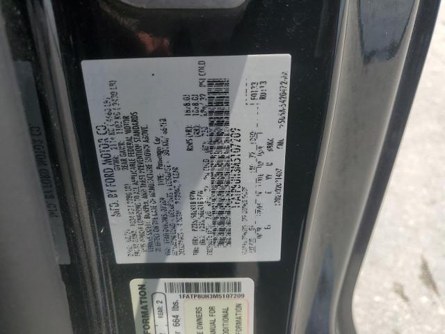 2021 FORD MUSTANG - 1FATP8UH3M5107209