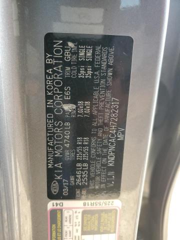 2017 KIA SPORTAGE EX KNDPNCAC4H7282317