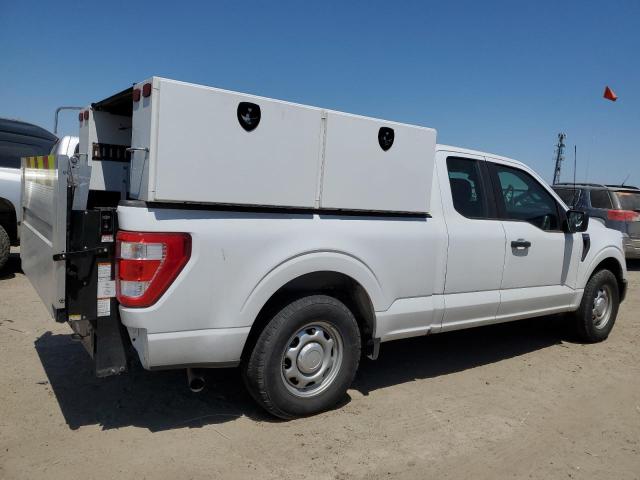 FORD F150 SUPER 2022 white  gas 1FTEX1C82NKE82877 photo #4