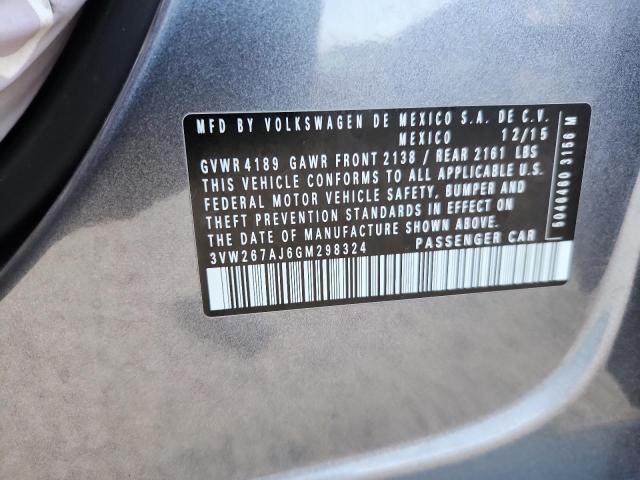 2016 VOLKSWAGEN JETTA S - 3VW267AJ6GM298324