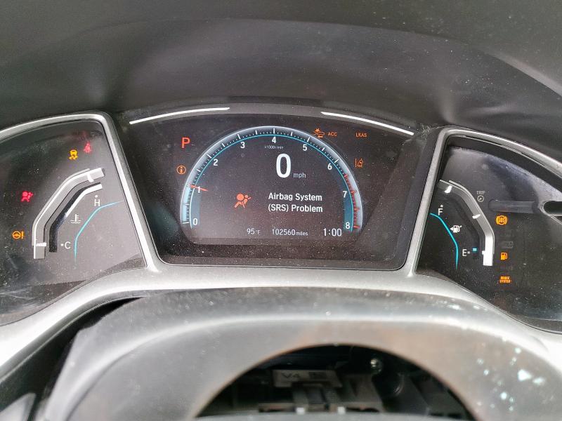 2019 HONDA CIVIC EX 19XFC1F30KE010109