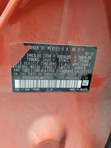 2018 HONDA FIT LX 3HGGK5H48JM727917