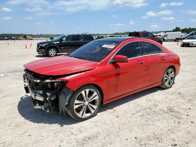 MERCEDES-BENZ CLA 250 2016 red sedan 4d gas WDDSJ4EB3GN382048 photo #1