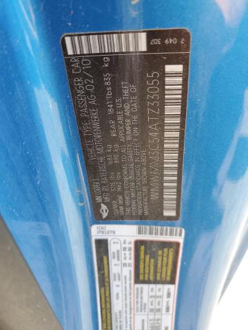 2010 MINI COOPER S C - WMWMM3C54ATZ33055