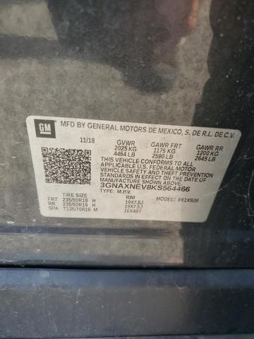 2019 CHEVROLET EQUINOX PR - 3GNAXNEV8KS564466