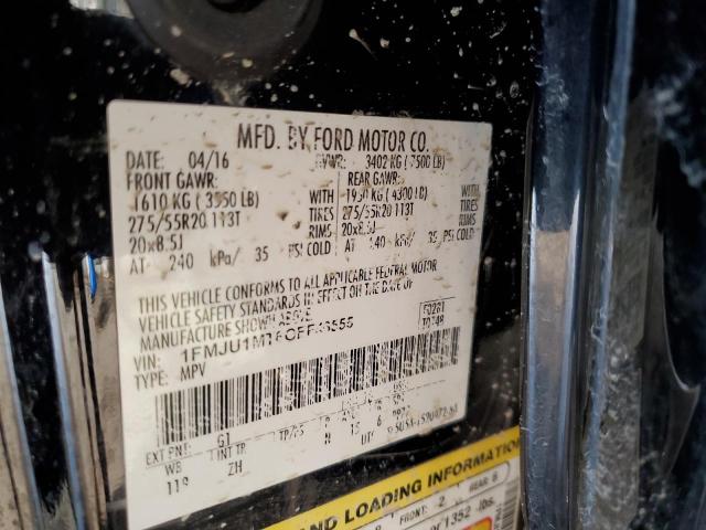 2016 FORD EXPEDITION 1FMJU1MT6GEF46555