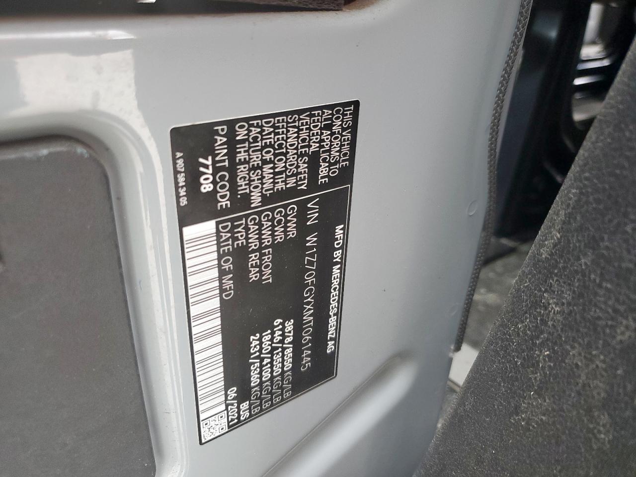 MERCEDES-BENZ SPRINTER 1500