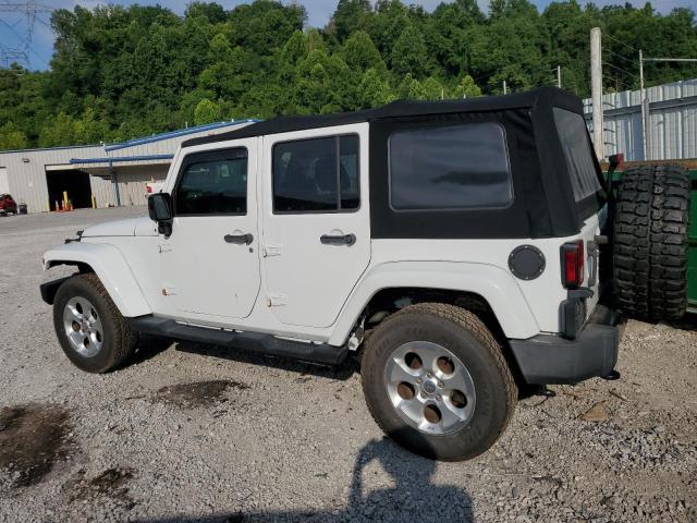 JEEP WRANGLER U 2014 white 4dr spor flexible fuel 1C4BJWEG1EL322781 photo #3