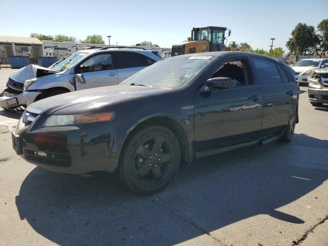 ACURA TL 2005 black  gas 19UUA66255A031323 photo #1