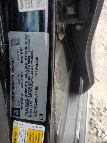 2021 CHEVROLET SPARK ACTI KL8CH6SA9MC711191