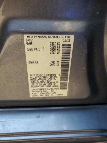 2017 NISSAN ALTIMA 2.5 1N4AL3AP8HC176769
