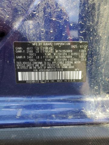 2024 SUBARU CROSSTREK 4S4GUHM66R3816444