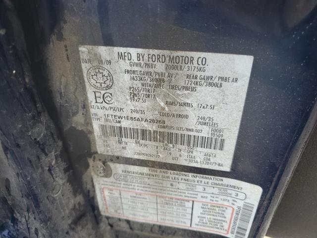 2010 FORD F150 SUPER - 1FTEW1E85AFA28268