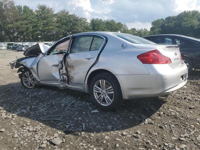 INFINITI G37 2013 silver  gas JN1CV6AR2DM767042 photo #3
