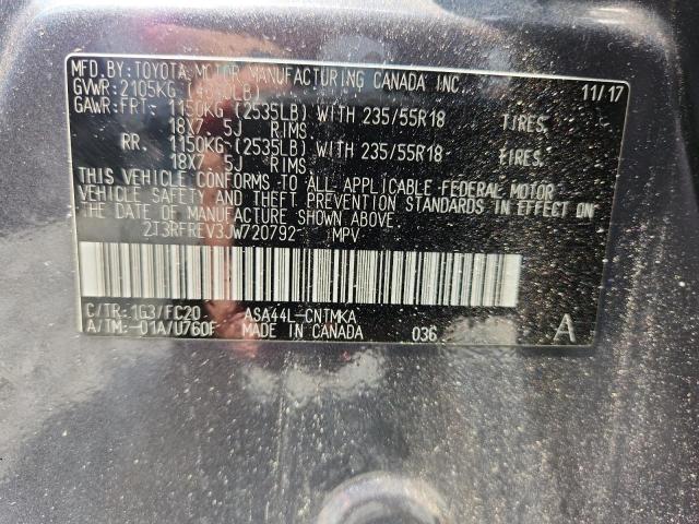 2018 TOYOTA RAV4 ADVEN - 2T3RFREV3JW720792