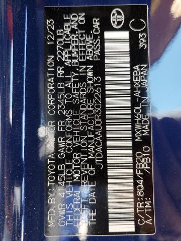 2024 TOYOTA PRIUS LE JTDACAAU0R3022613