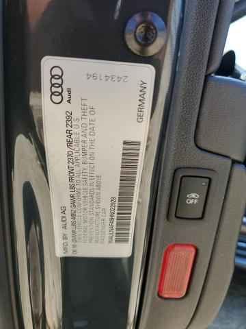 2017 AUDI A4 PREMIUM WAULNAF49HN022928