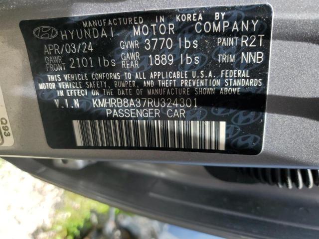 2024 HYUNDAI VENUE SE KMHRB8A37RU324301