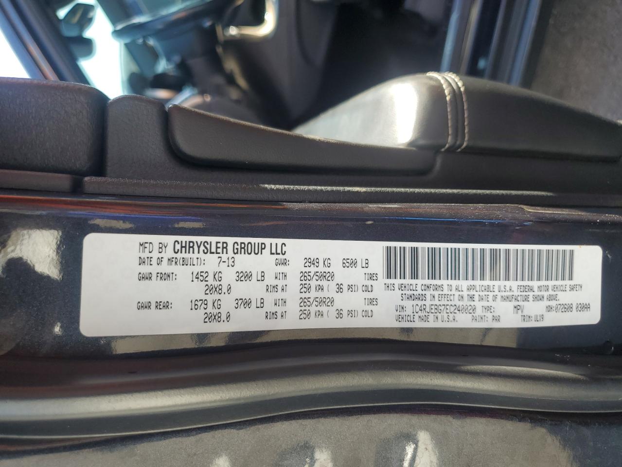 JEEP GRAND CHEROKEE LIMITED