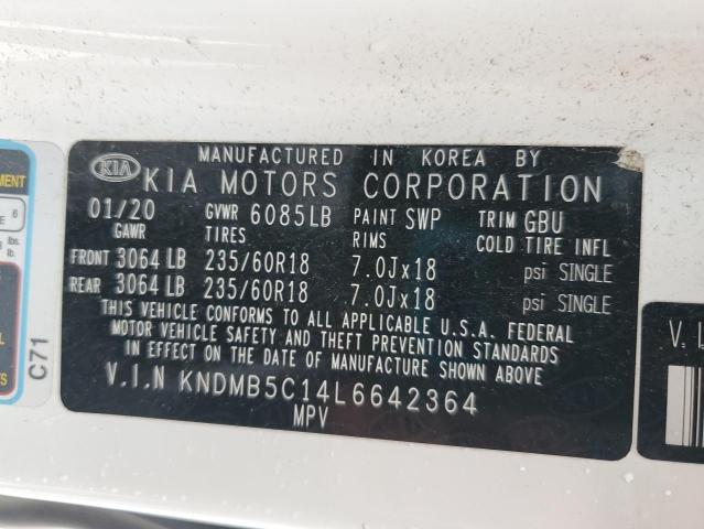 2020 KIA SEDONA LX KNDMB5C14L6642364