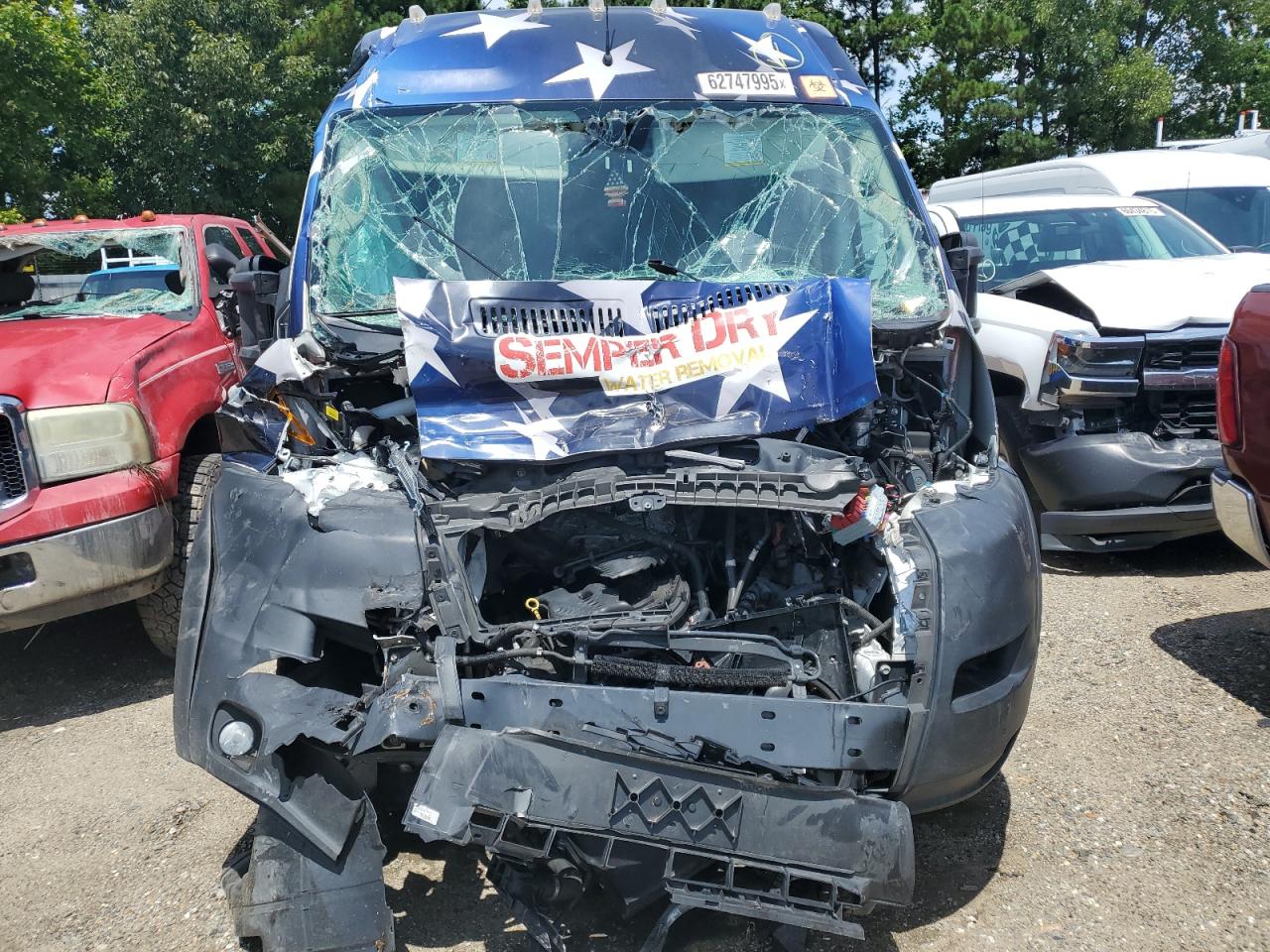 Lot #3308310155 2021 RAM PROMASTER