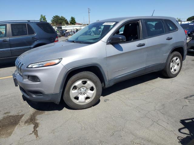 JEEP CHEROKEE S 2015 silver  gas 1C4PJLAB6FW536373 photo #1